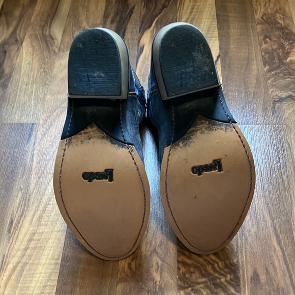 Women’s Blue Laredo Ankle Cowgirl Boots, Size 7.5M - Picture 8 of 9